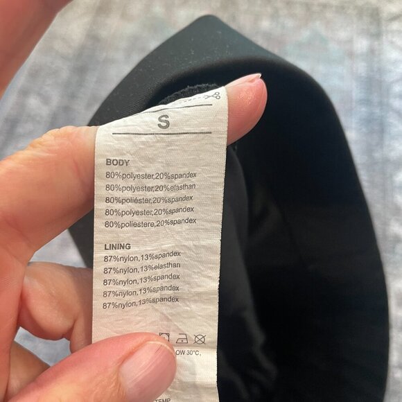 Black Golf, Tennis, Pickleball Skort with Shorts and Pockets - Picture 4 of 4